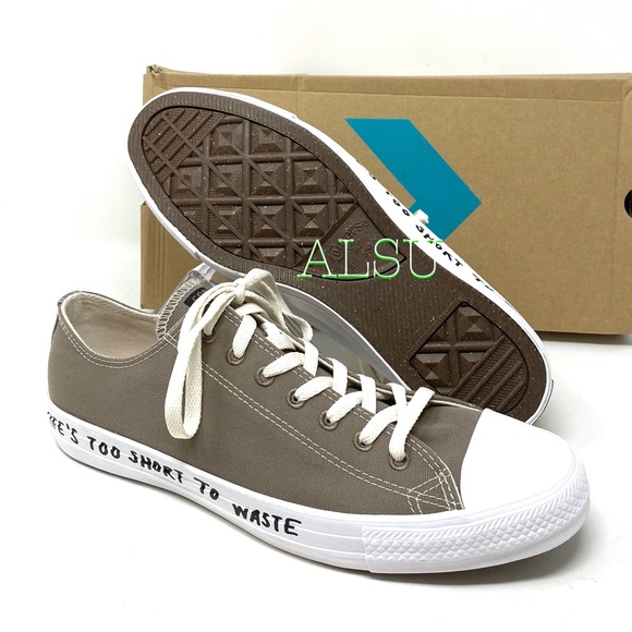 Converse Ctas Low Top Canvas Mason Taupe Men Sneak - Picture 8 of 10
